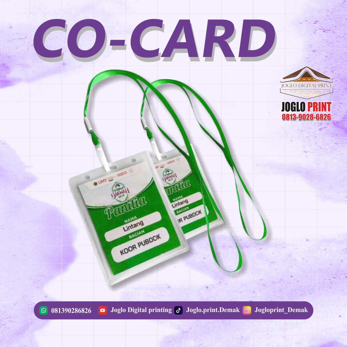 Co Card - 5.5 x 8.5 cm