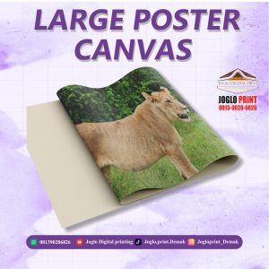Large Poster Canvas