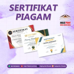 Sertifikat | Piagam